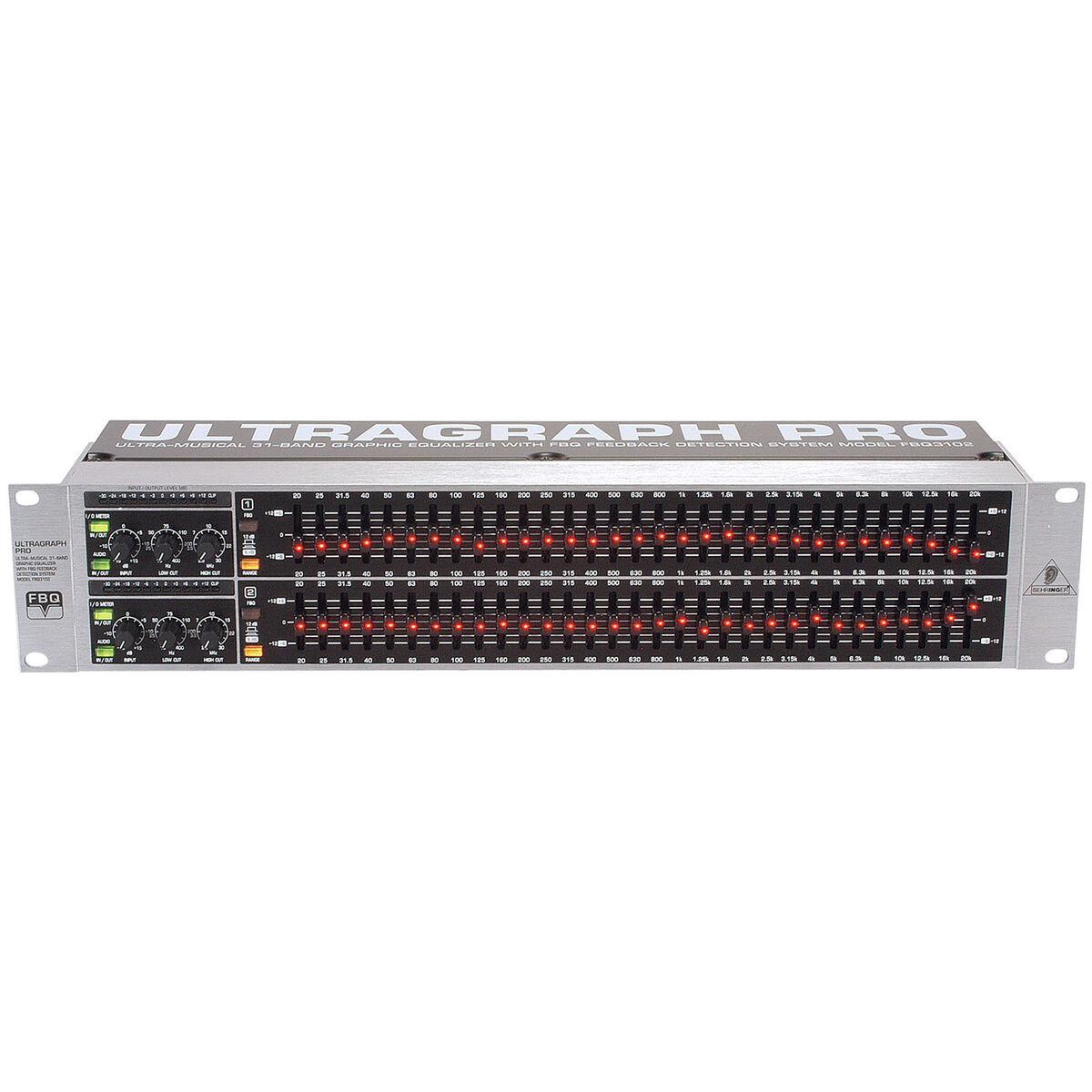 Behringer FBQ3102 Ultragraph Pro Dual 31-Band EQ